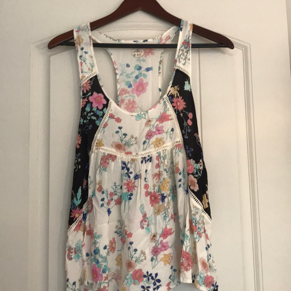 O’Neil Hawaiian print tank